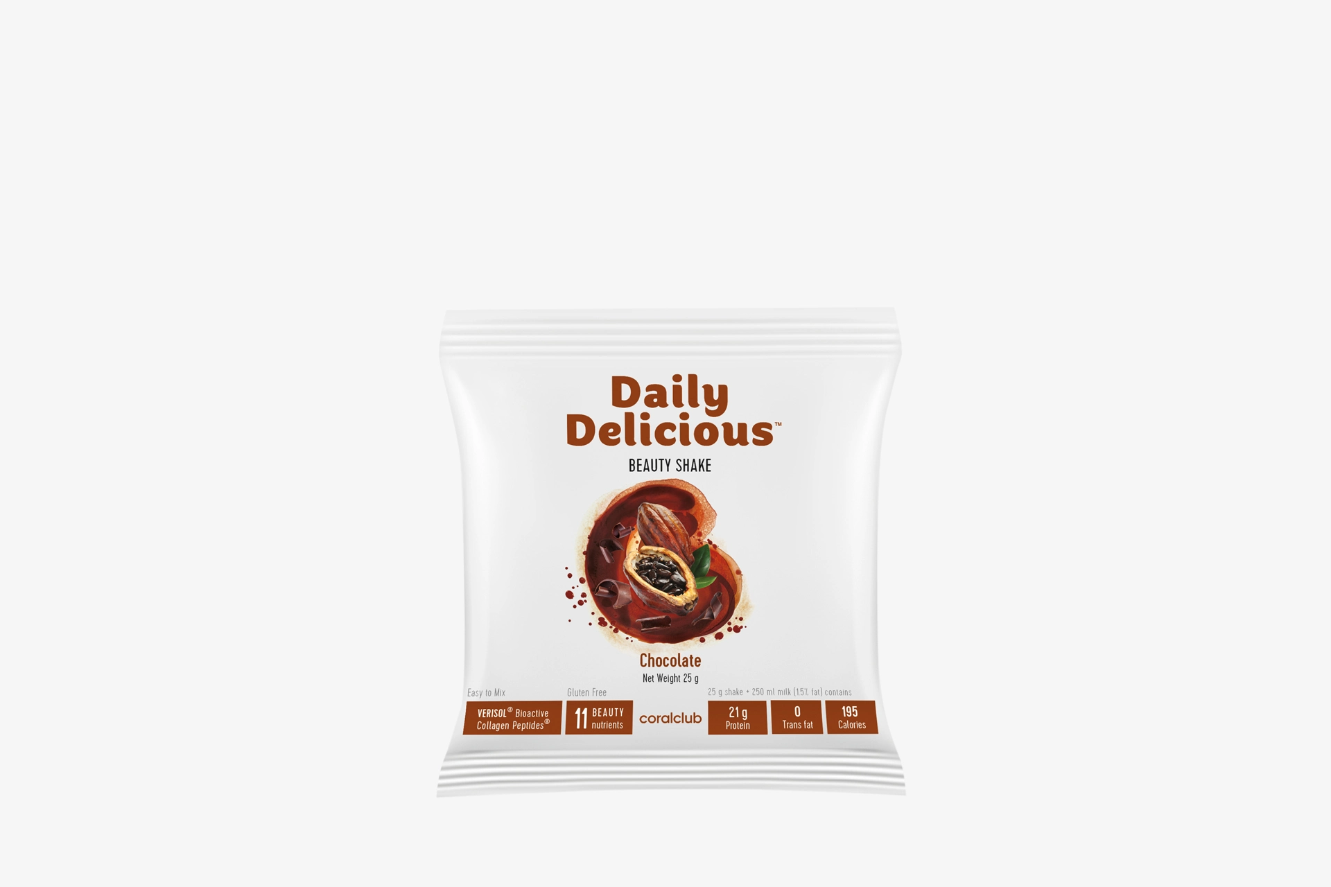 Daily Delicious Beauty Shake šokolaadi