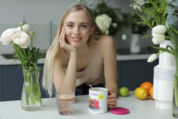 Daily Delicious Hi-Fiber assai-mustika pulber